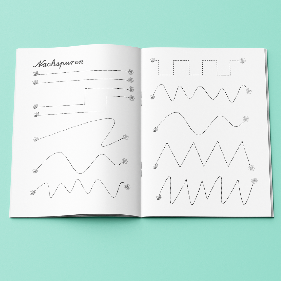 Schreibschrift lernen und üben: Schulausgangsschrift