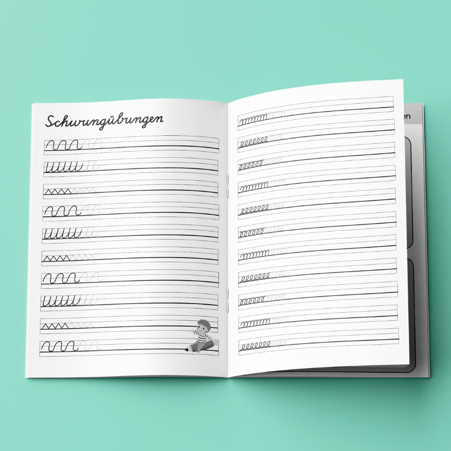 Schreibschrift lernen und üben: Schulausgangsschrift