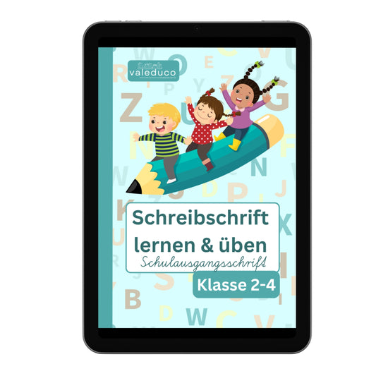 Ebook: Schreibschrift lernen und üben